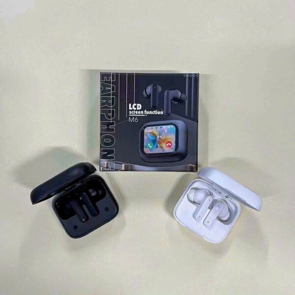 Tai Nghe 2024 Mới V8 Màn Hình Cảm Ứng LCD